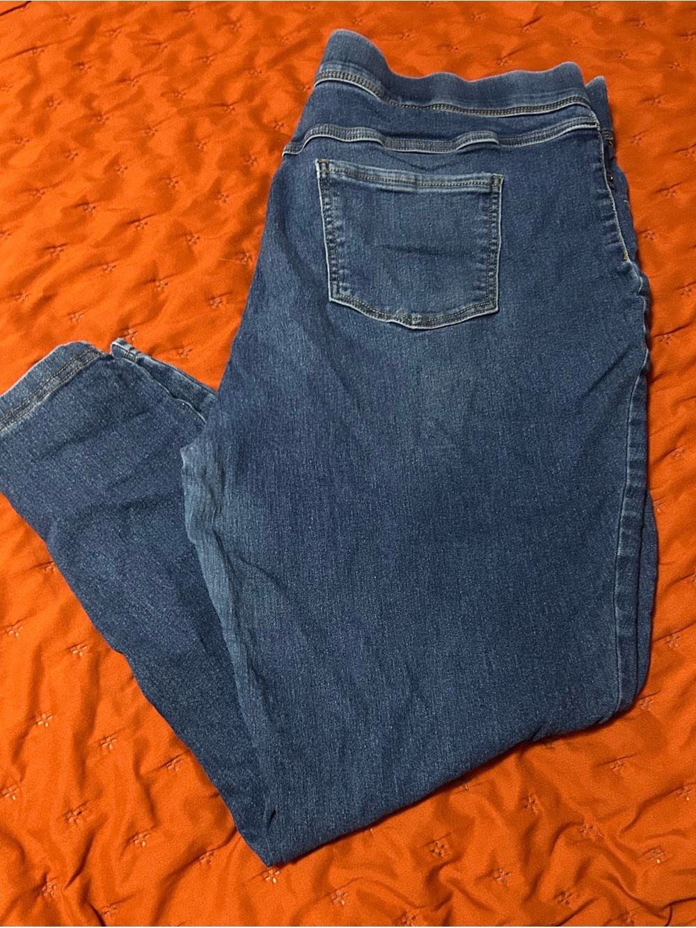 Plus size pull on skinny jeans Sz 1X 16W-18W